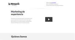 Desktop Screenshot of lamarraqueta.cl